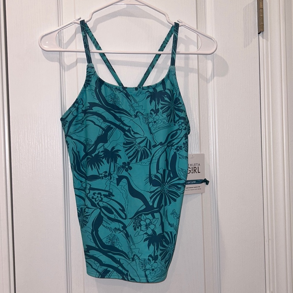 Athleta Girl’s Surf Dream Tankini, Size 14 (XL)
